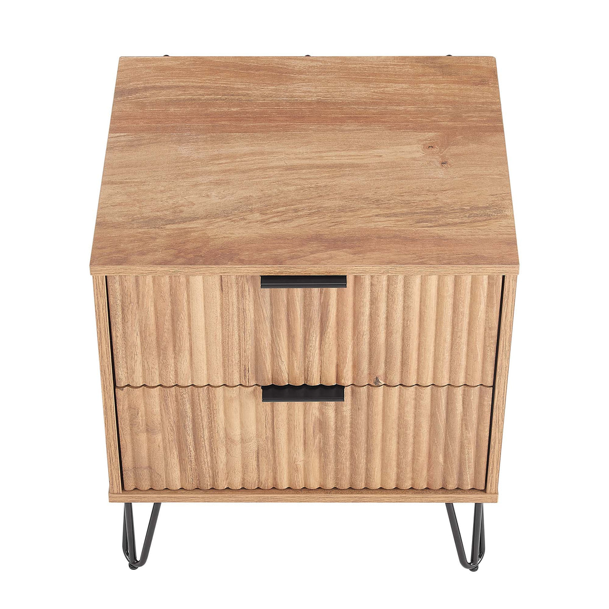DUMBO 2.0 Nightstand in Golden Brown by Manhattan Comfort at Eve Furniture