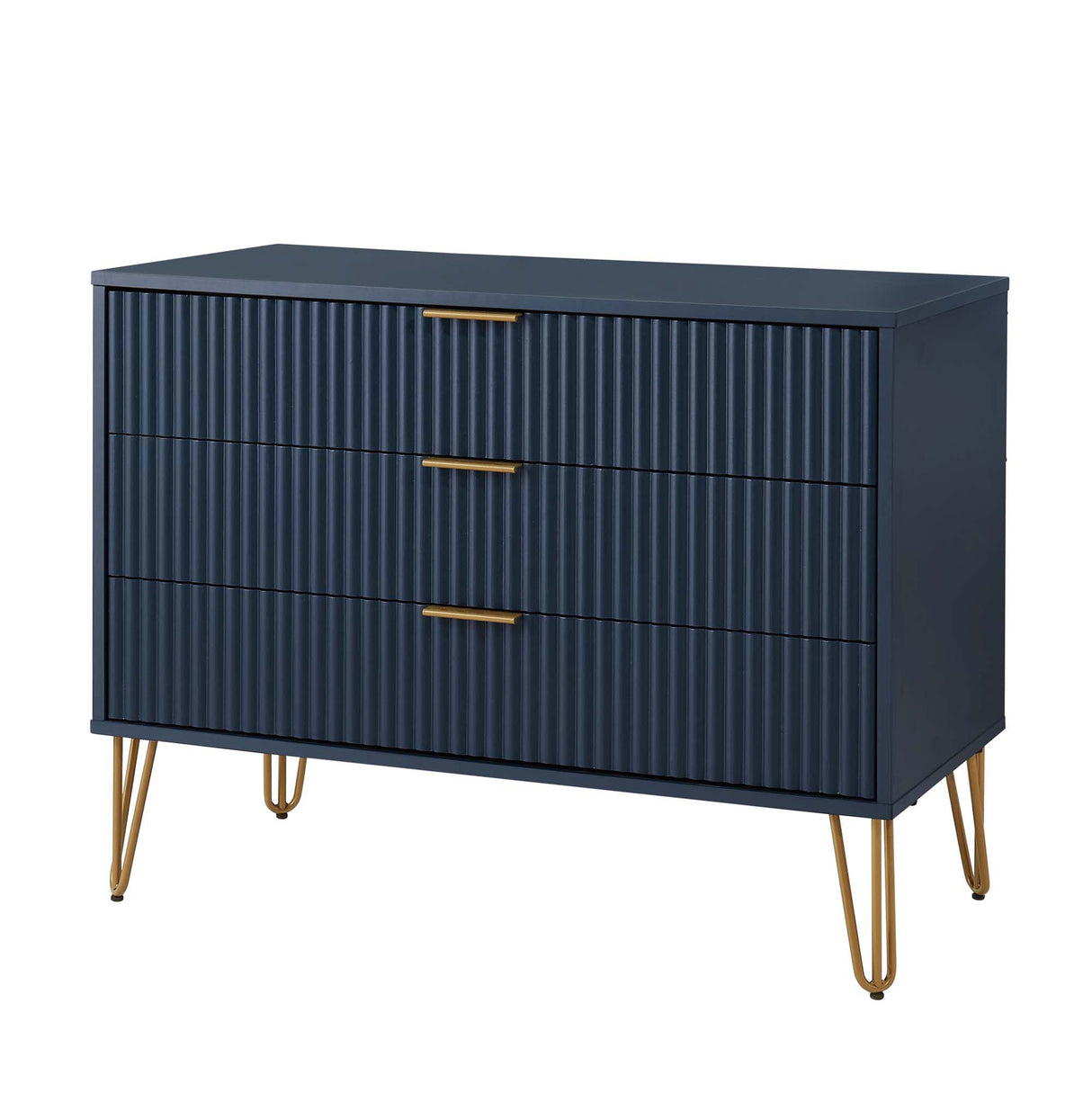 DUMBO Dresser in Midnight Blue by Manhattan Comfort at Eve Furniture