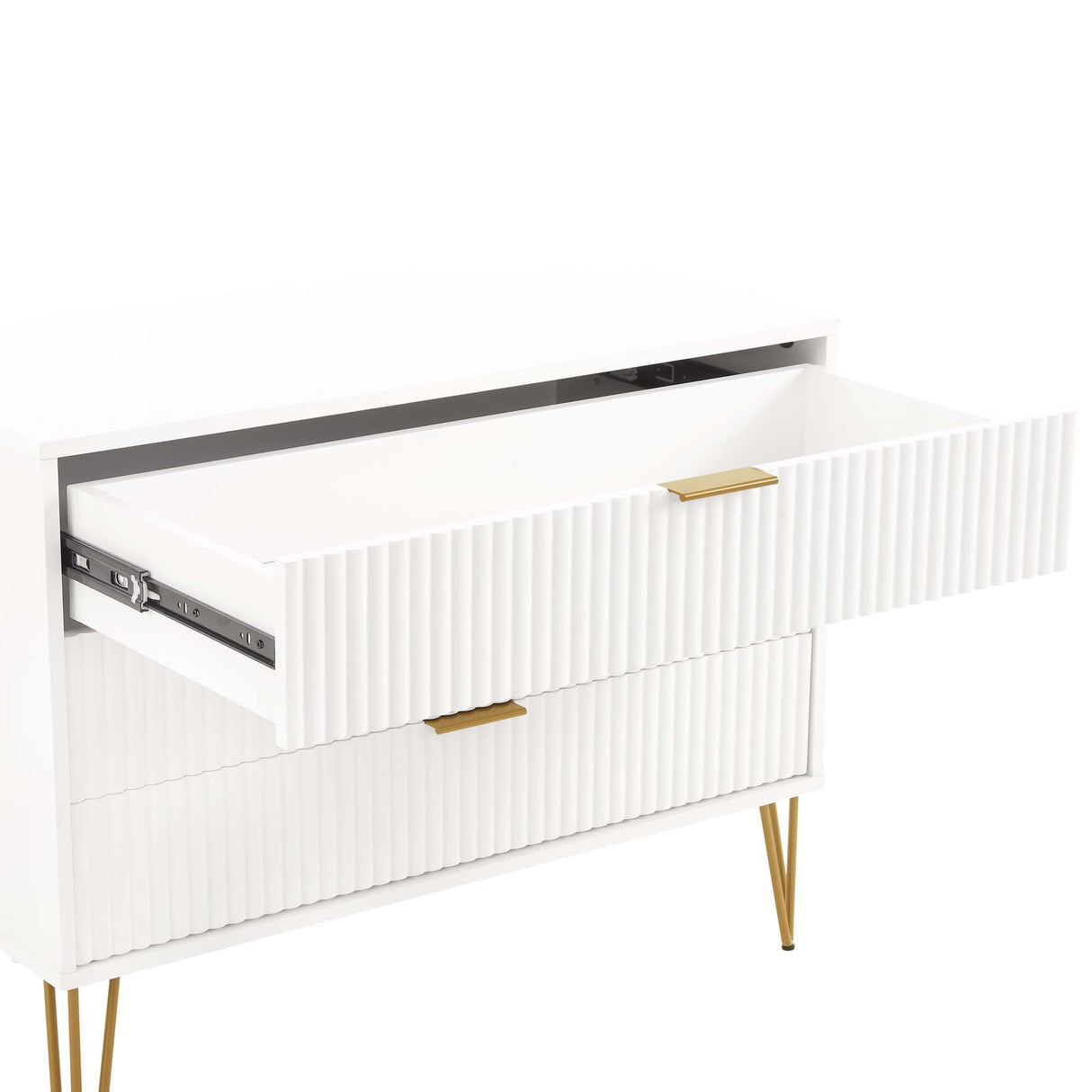 DUMBO Dresser in White by Manhattan Comfort at Eve Furniture