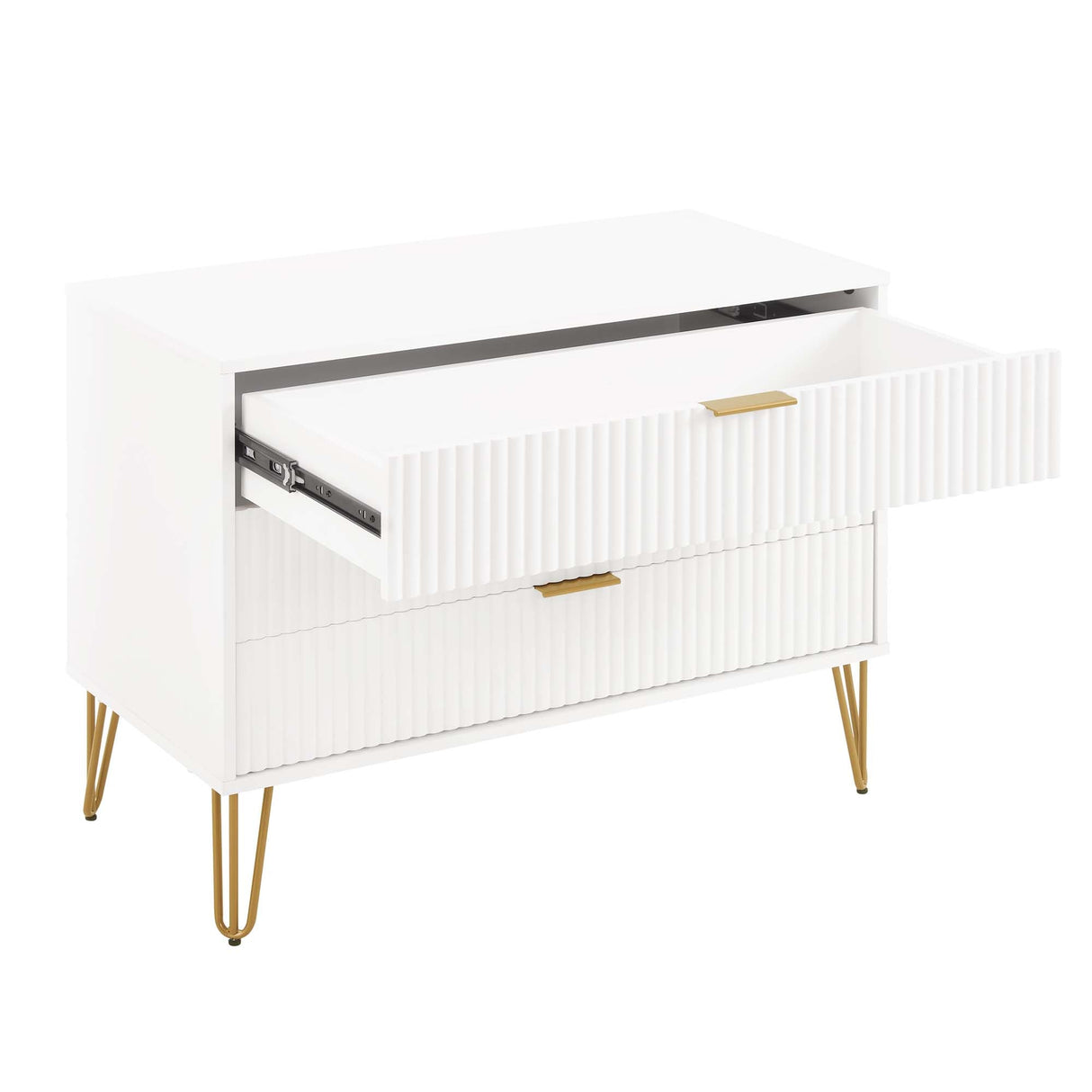 DUMBO Dresser in White by Manhattan Comfort at Eve Furniture