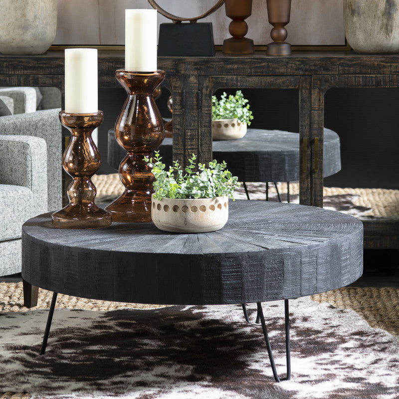 Dummond Black Cocktail Table by Crestview at Eve Furniture