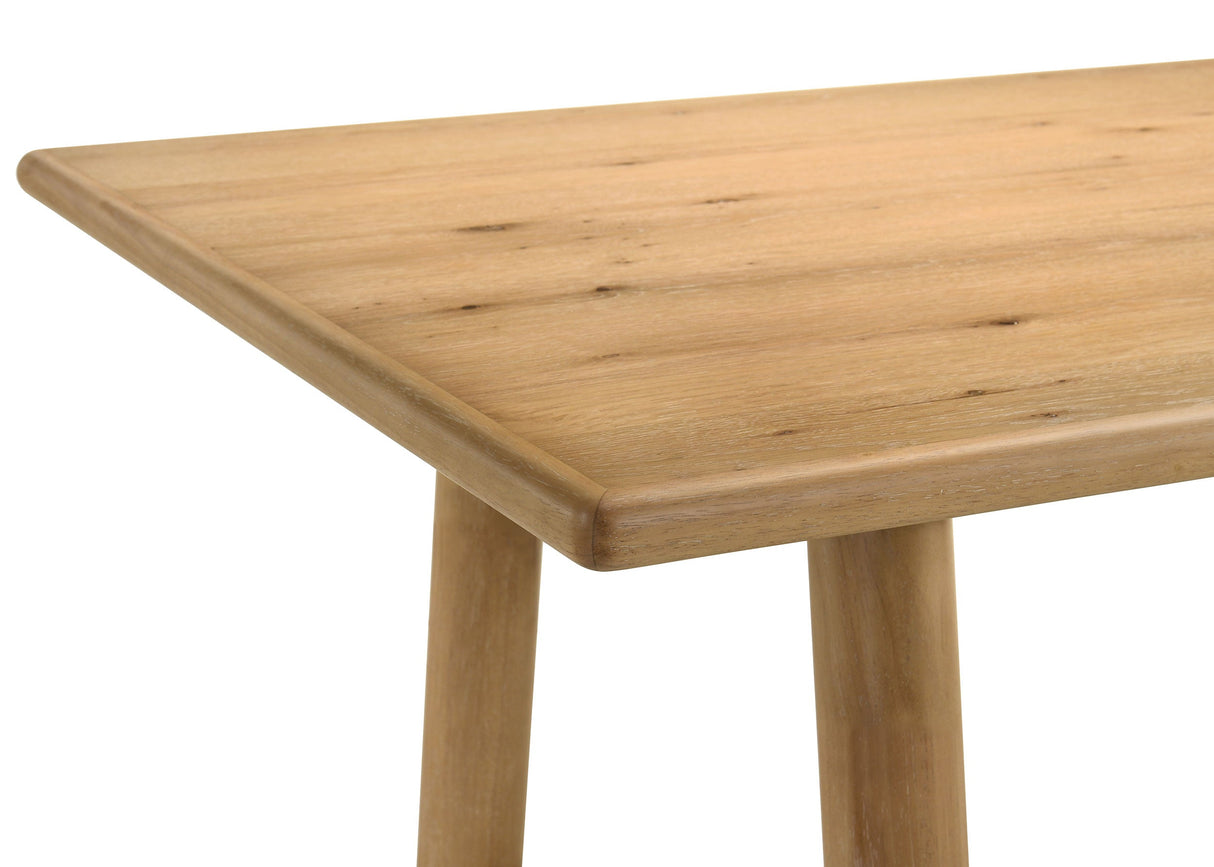 Duncan Washed Oak 71-inch Rectangular Wood Dining Room Table by Coaster at Eve Furniture