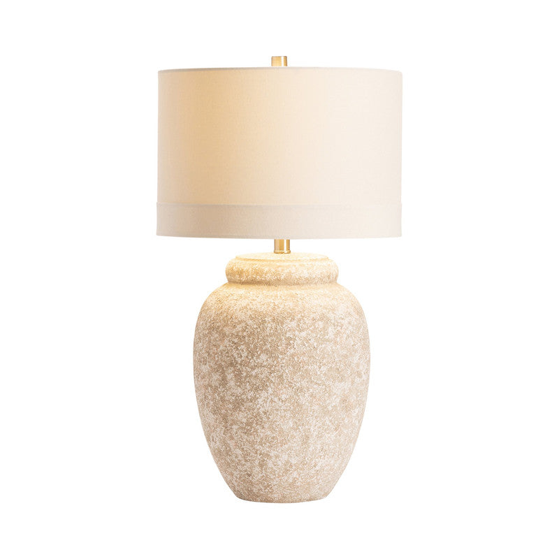 Dune Beige/White Table Lamp by Crestview at Eve Furniture