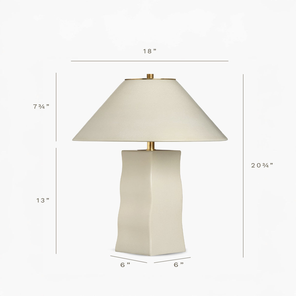 Dune Ceramic Table Lamp by Co.House Designs at Eve Furniture