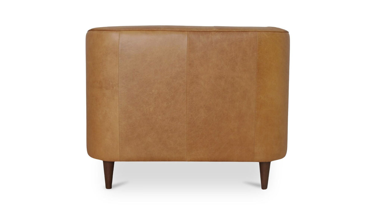 Dunmore Chaise Tan by Moe's Home at Eve Furniture