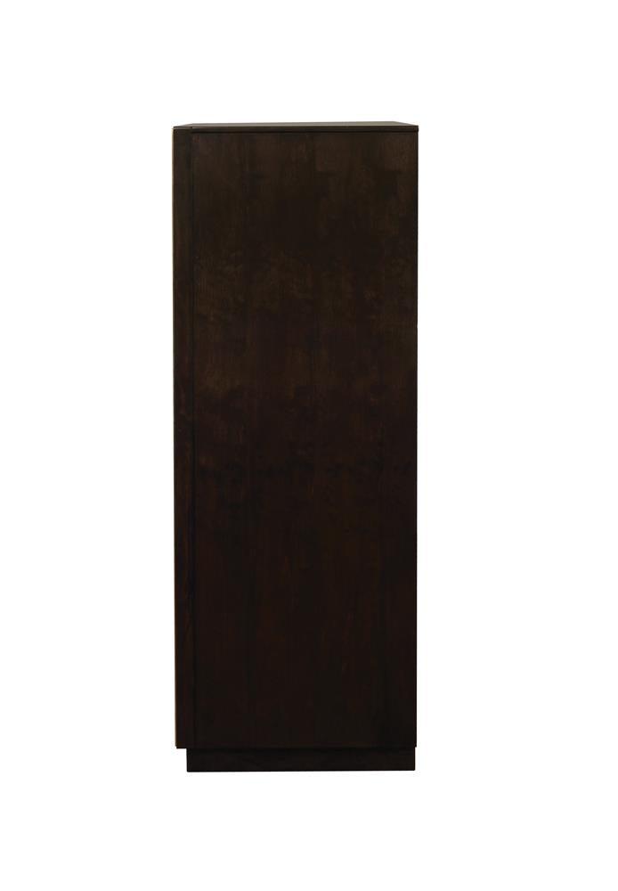 Durango Smoked Peppercorn 5-Drawer Chest by Coaster at Eve Furniture