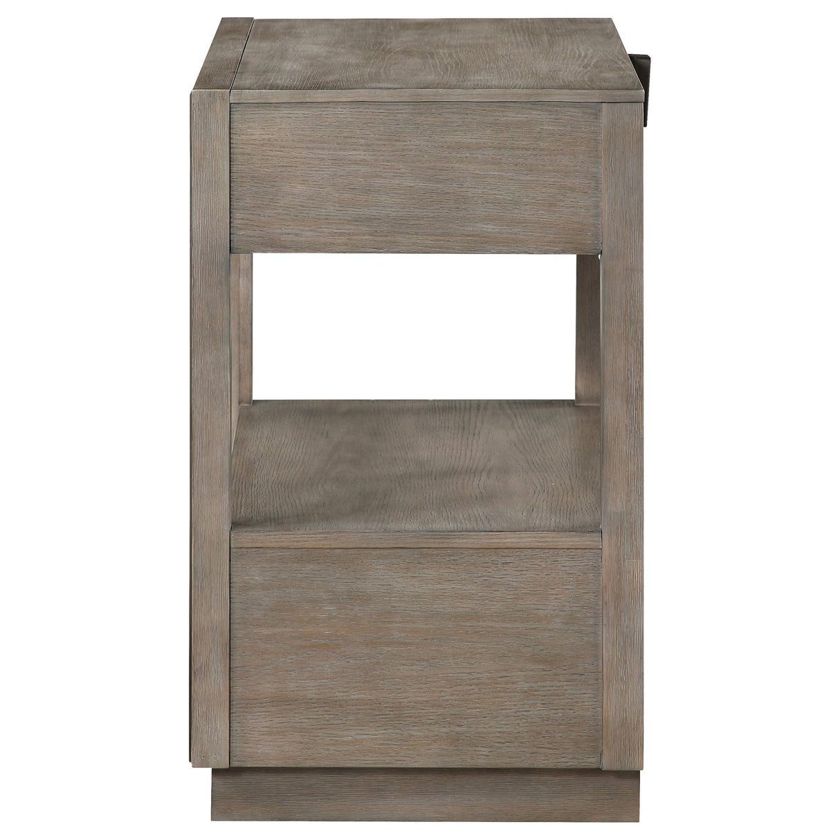 Durango Washed Oak 2-drawer Nightstand Bedside Table by Coaster at Eve Furniture