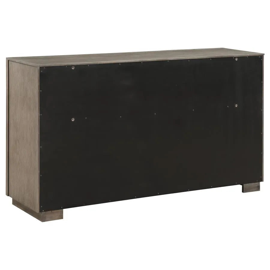 Durango Washed Oak 5-Piece Queen Bedroom Set by Coaster at Eve Furniture