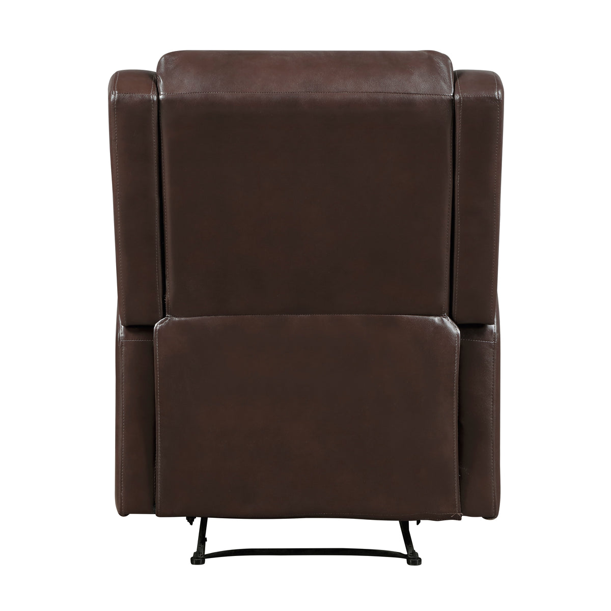 Durant Brown Reclining Chair by Homelegance at Eve Furniture