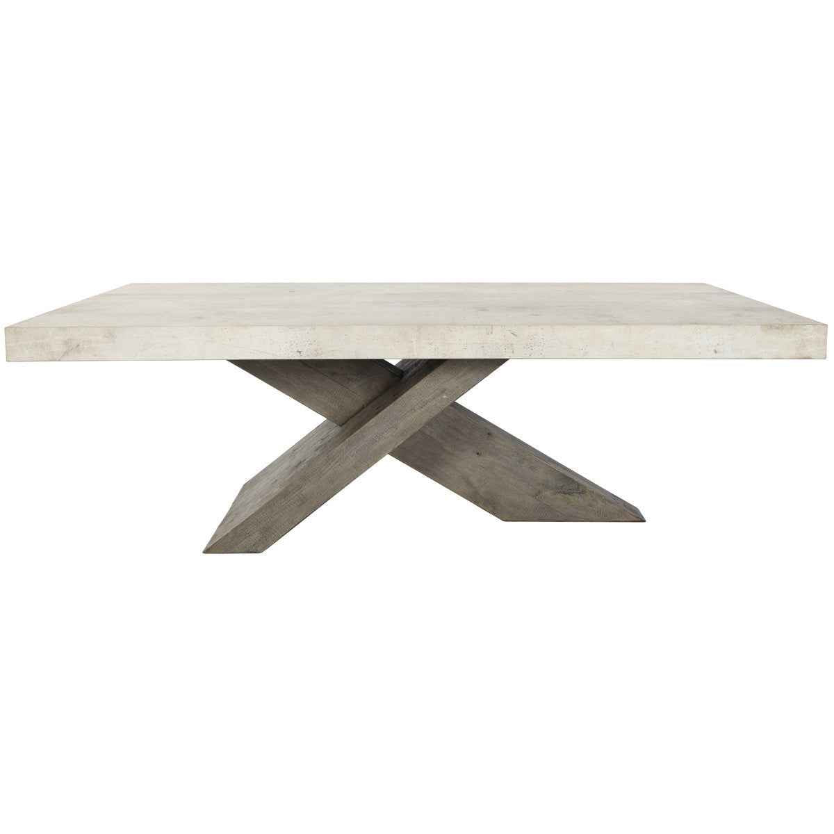 Durant Distressed Gray Coffee Table by Classic Home at Eve Furniture