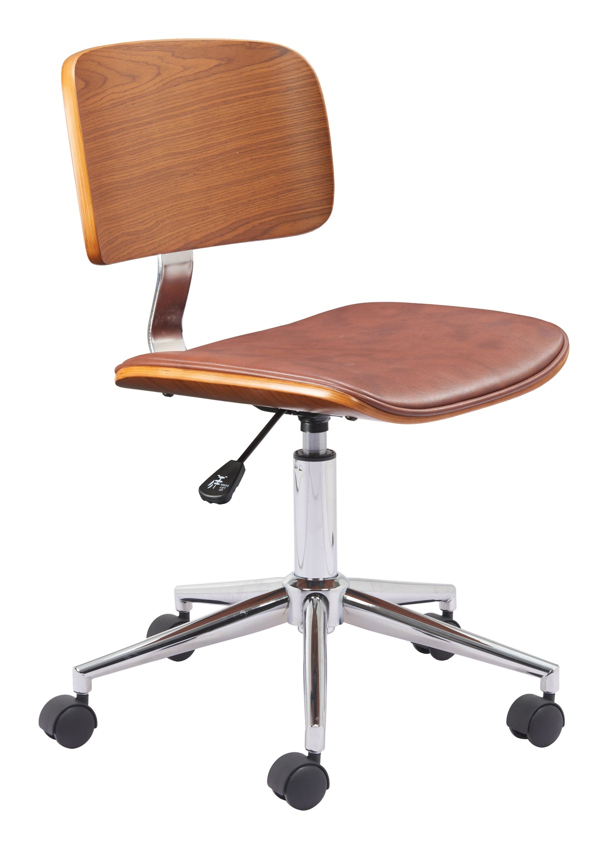 Duravel Brown Office Chair by Zuomod at Eve Furniture