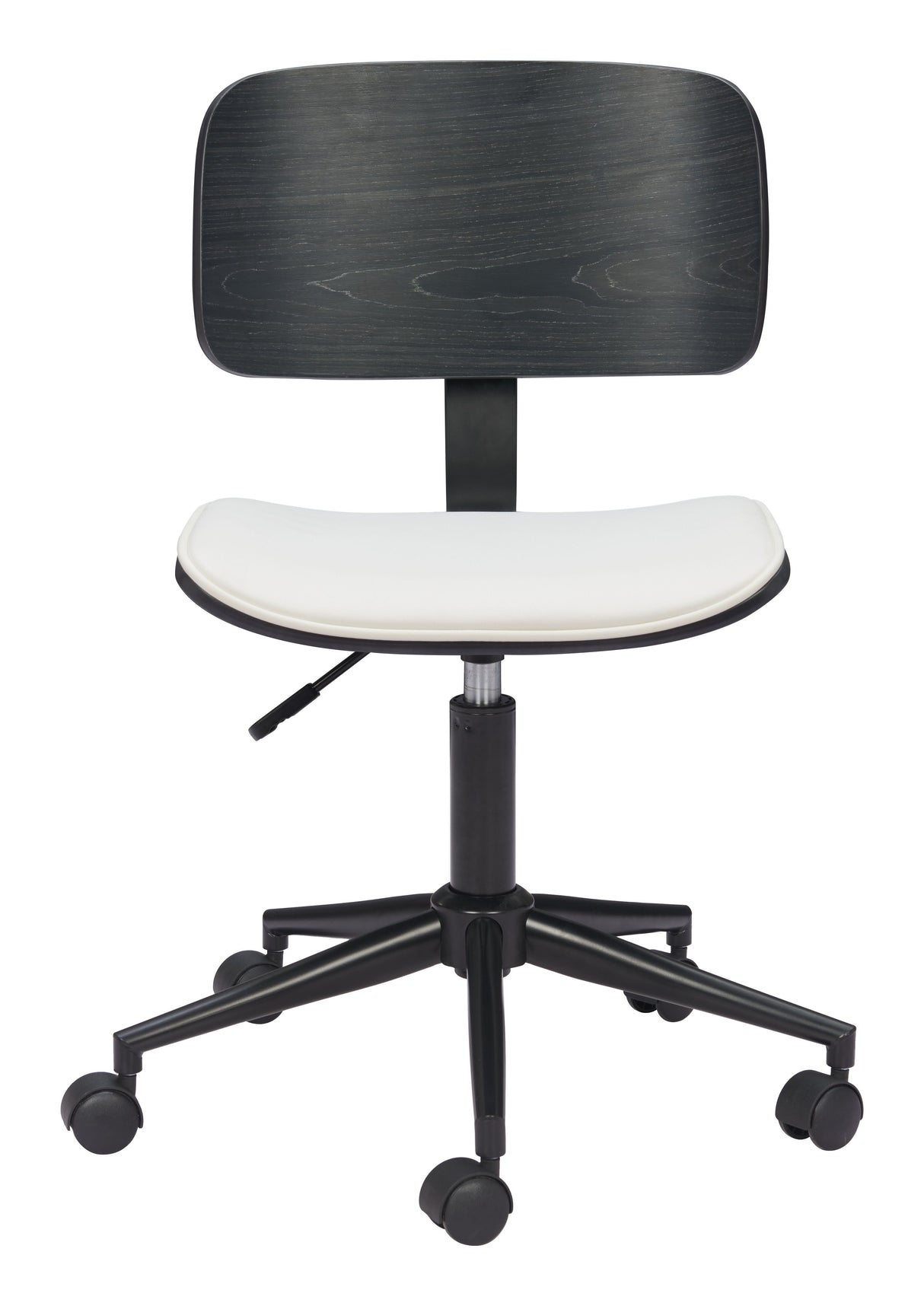 Duravel White & Black Office Chair by Zuomod at Eve Furniture