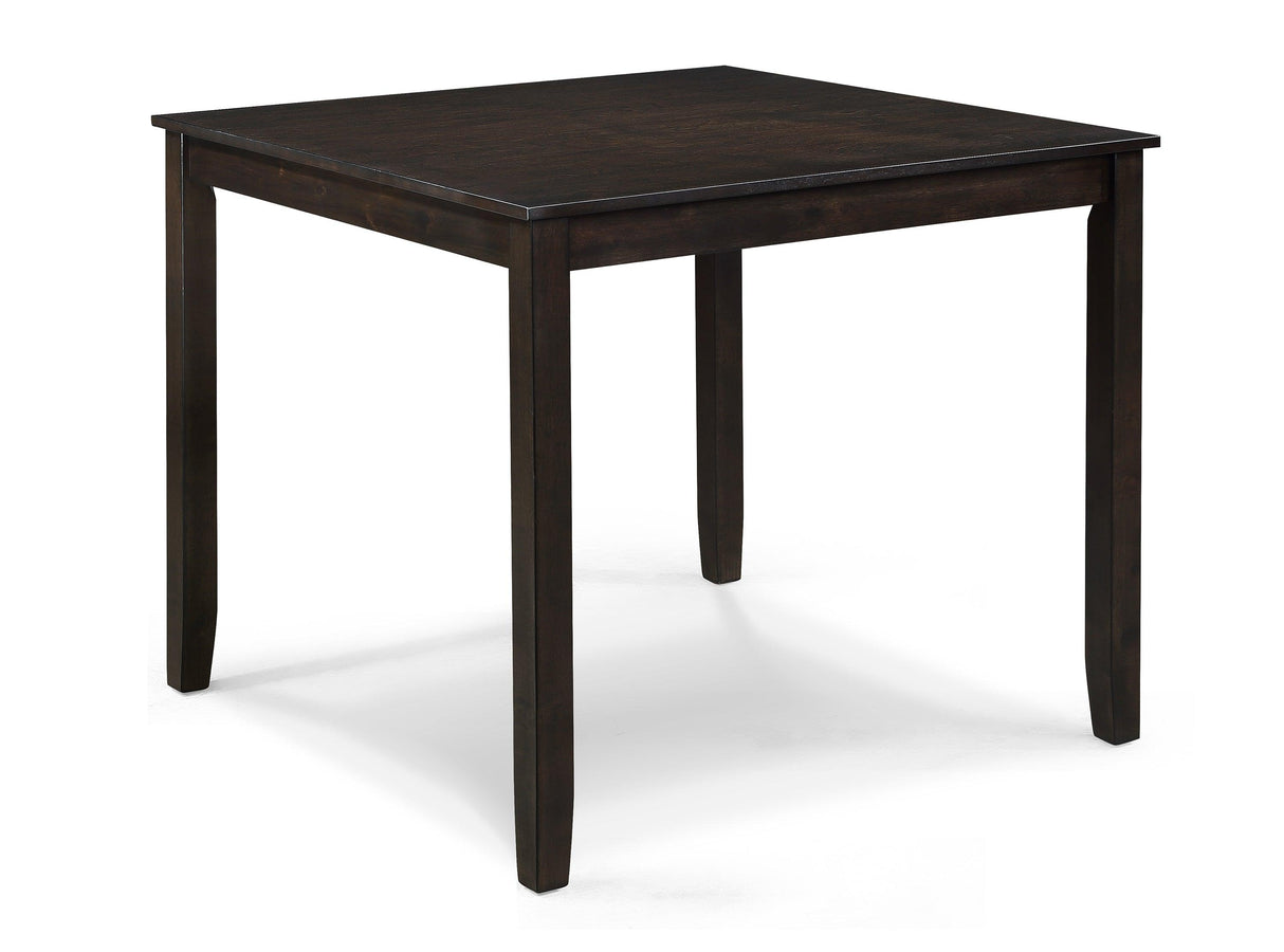 Durham Dark Brown 5-Piece Dining Set by Crown Mark at Eve Furniture