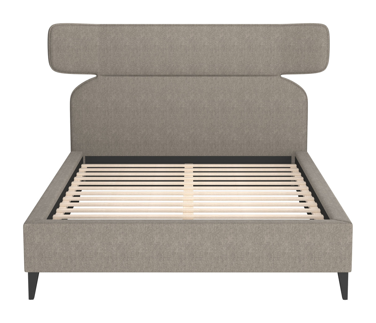 Dusa Olive Brown Queen Bed by Zuomod at Eve Furniture