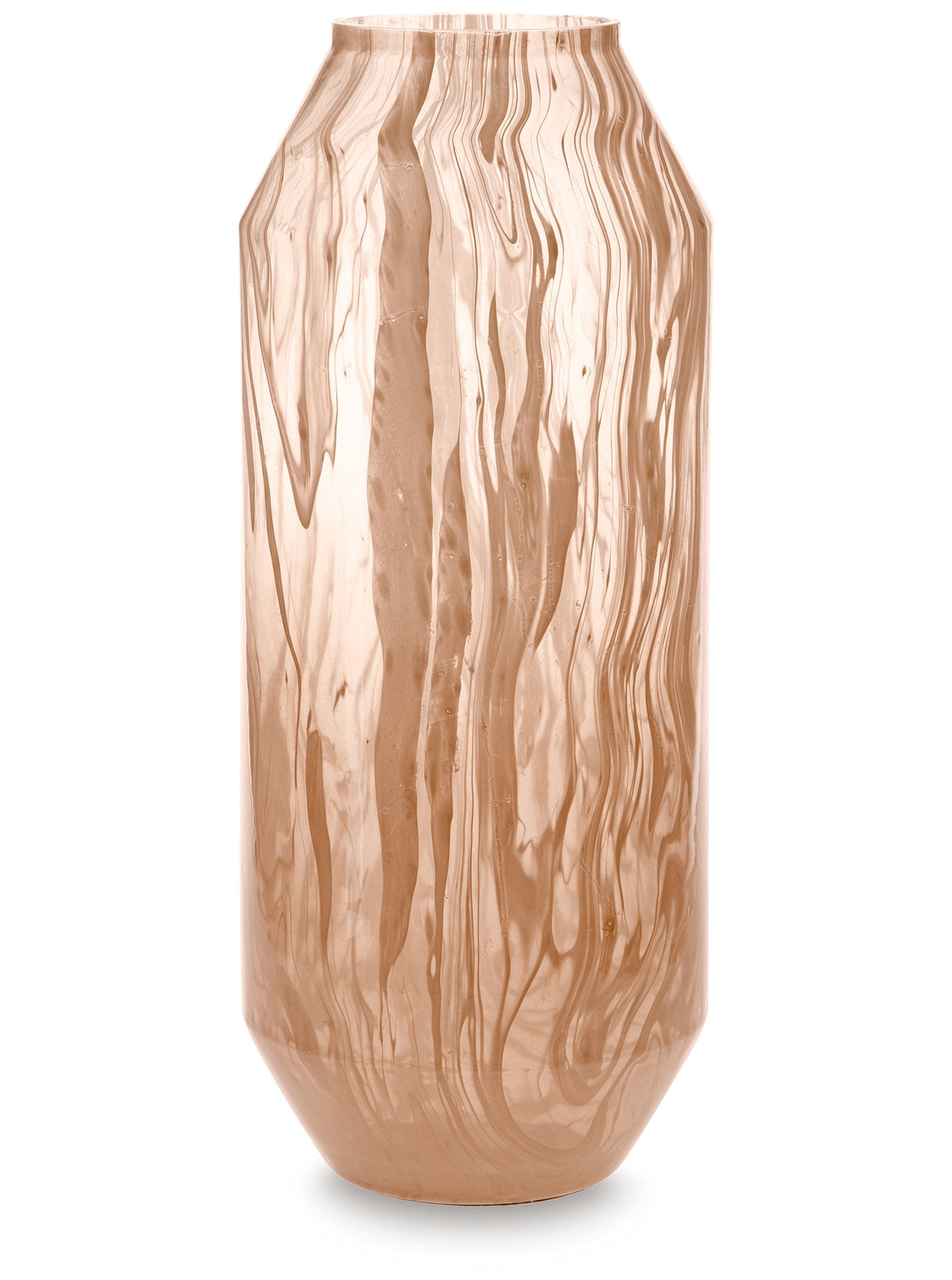 Dushby Blush Pink Vase by Ashley at Eve Furniture