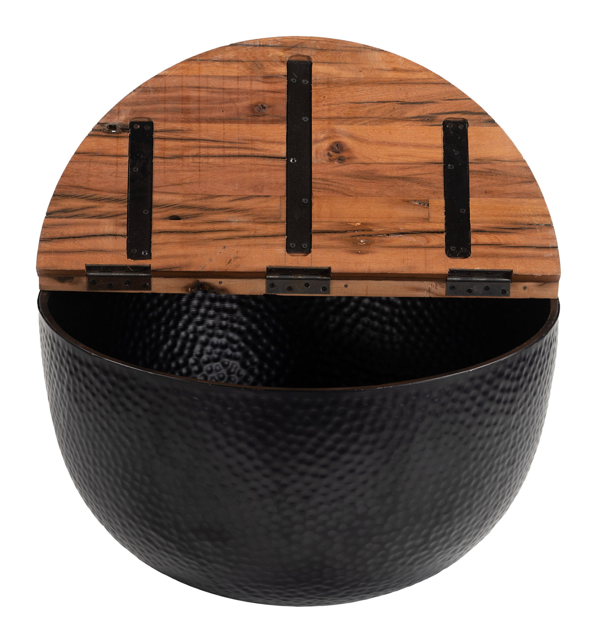 Duskan Natural & Black Storage Coffee Table by Zuomod at Eve Furniture