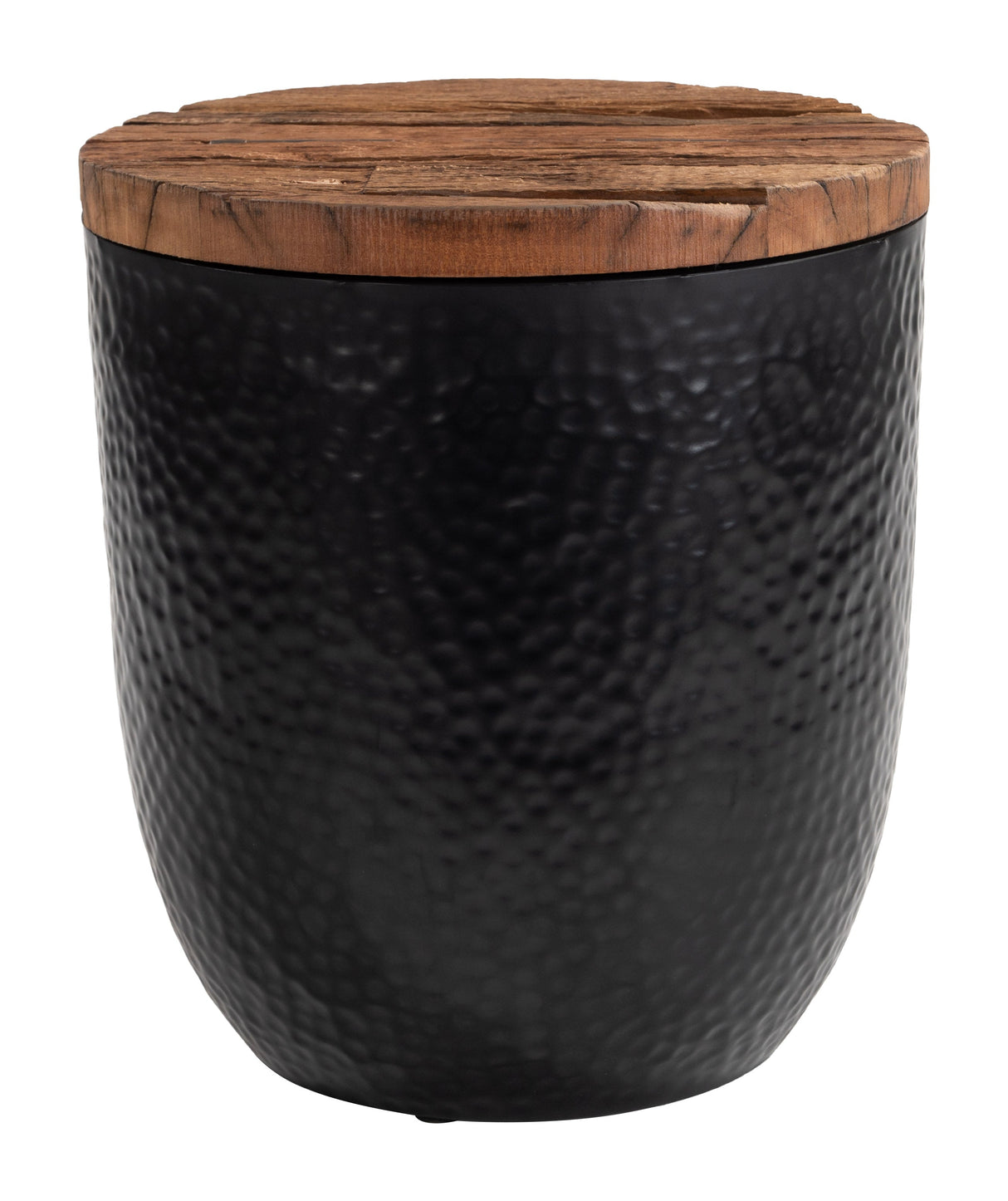 Duskan Natural & Black Storage Side Table by Zuomod at Eve Furniture