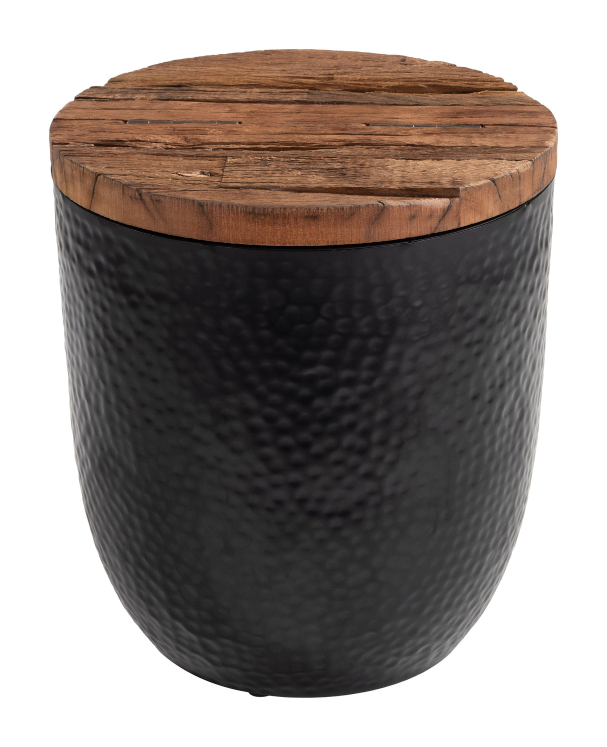 Duskan Natural & Black Storage Side Table by Zuomod at Eve Furniture