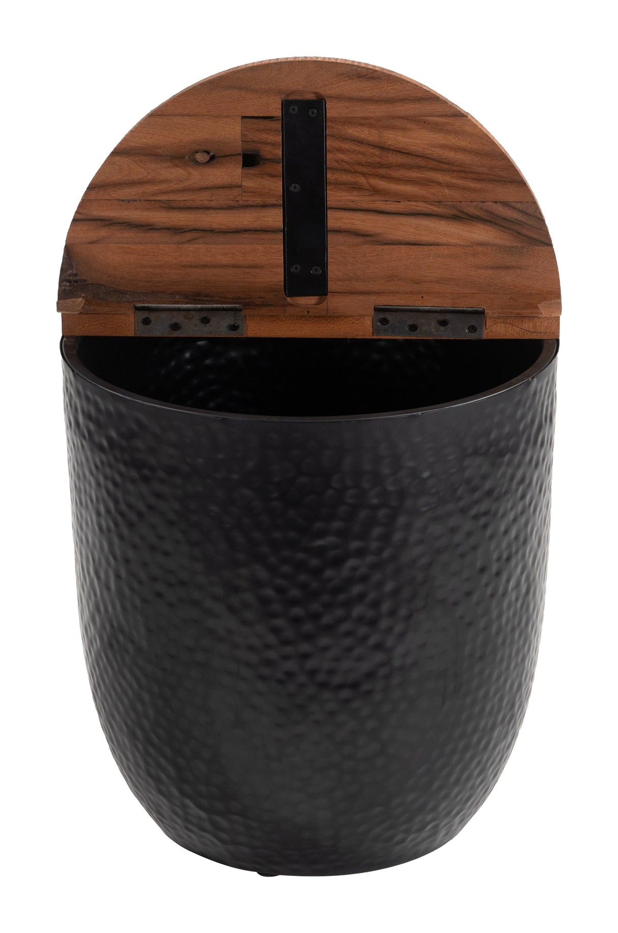 Duskan Natural & Black Storage Side Table by Zuomod at Eve Furniture