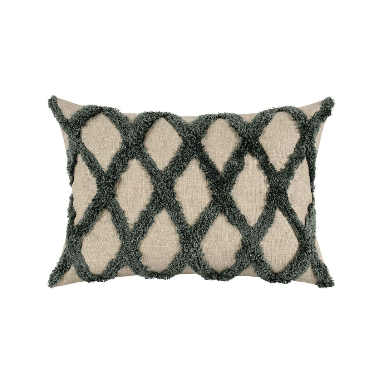 DV Caro Forest Green 14x20 Throw Pillow (Set of 2) by Classic Home at Eve Furniture