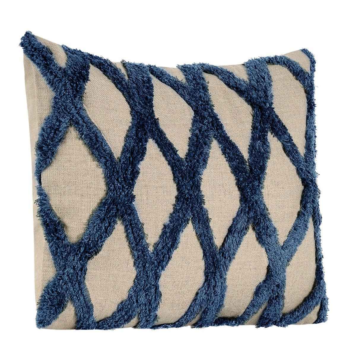 DV Caro Nightfall Blue 14x20 Throw Pillow (Set of 2) by Classic Home at Eve Furniture