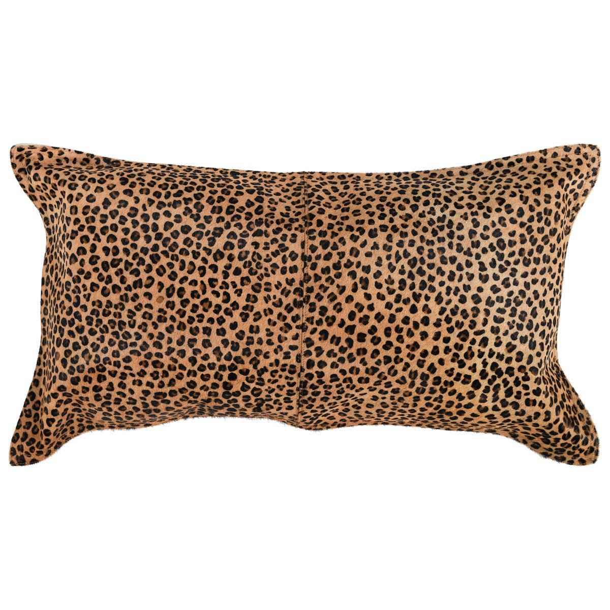 DV Leopard Hide Camel/Black Multiple Sizes Throw Pillow (Set of 2) by Classic Home at Eve Furniture
