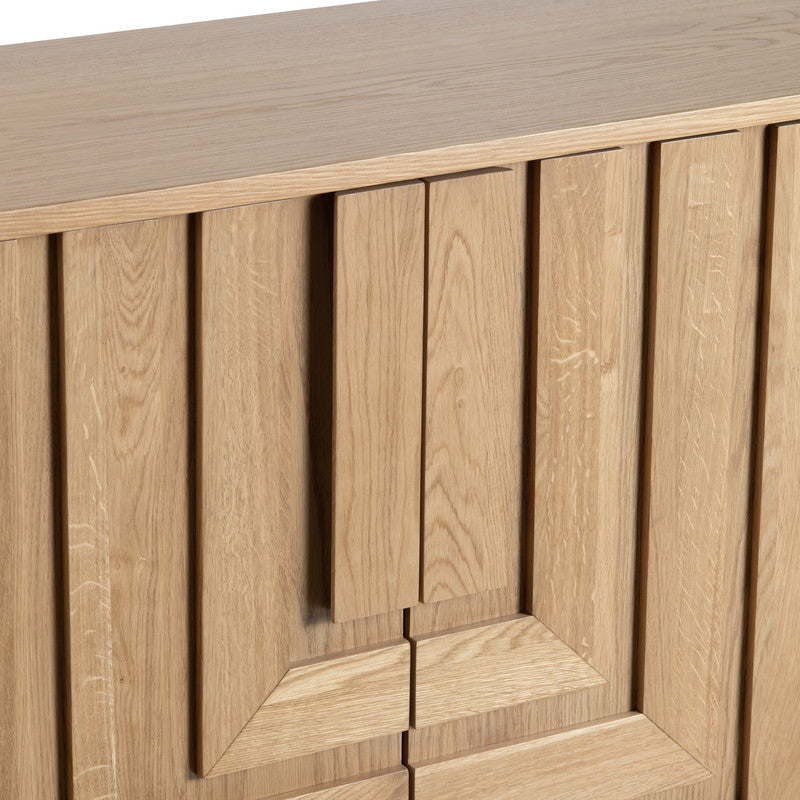 Dylan Brown 4 Door Sideboard by Crestview at Eve Furniture