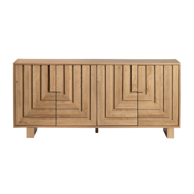 Dylan Brown 4 Door Sideboard by Crestview at Eve Furniture