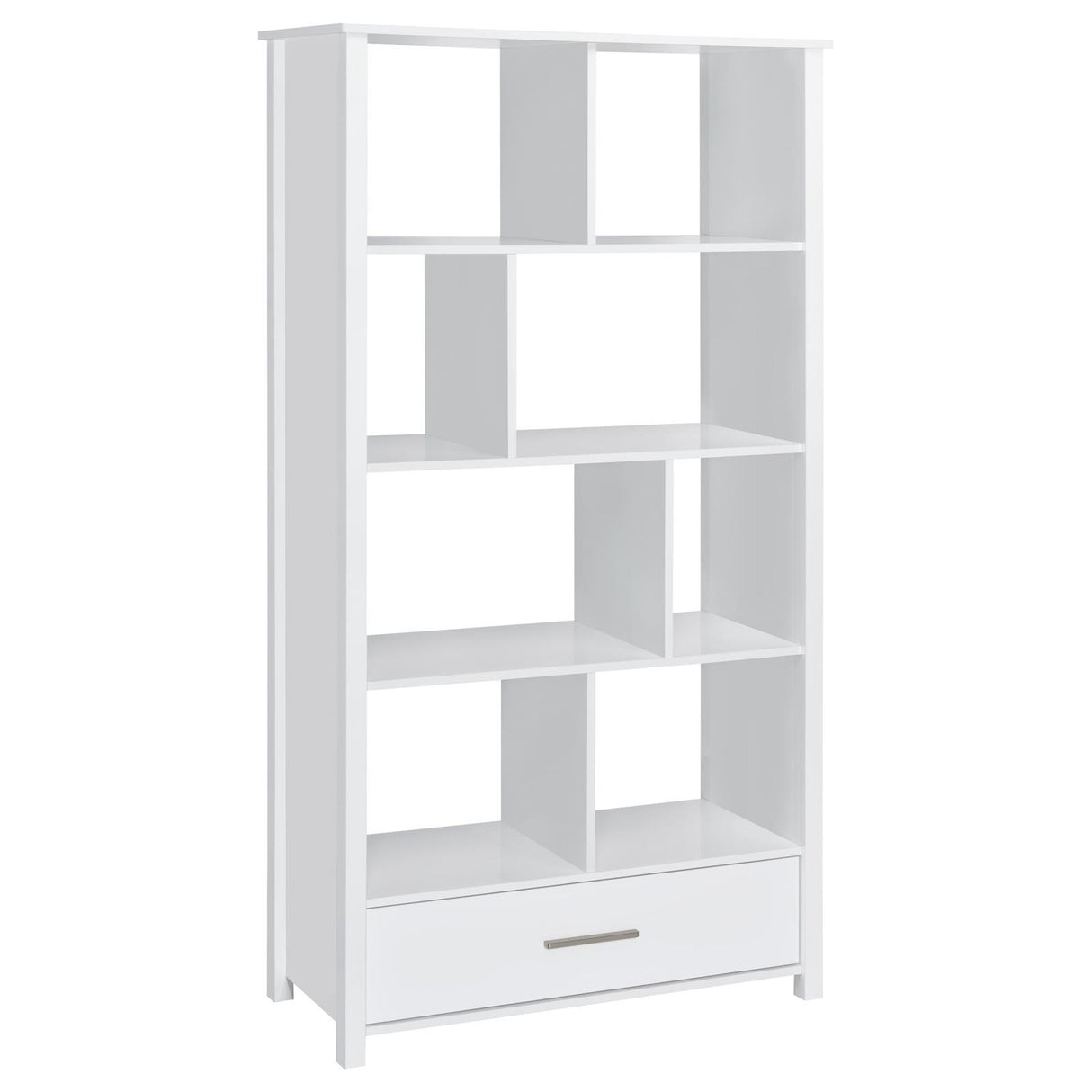 Dylan Rectangular 8-Shelf Bookcase by Coaster at Eve Furniture