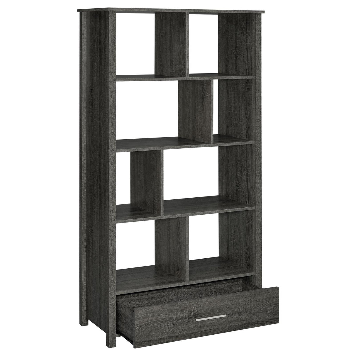 Dylan Rectangular 8-Shelf Bookcase by Coaster at Eve Furniture