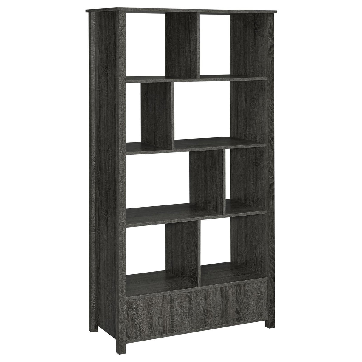 Dylan Rectangular 8-Shelf Bookcase by Coaster at Eve Furniture
