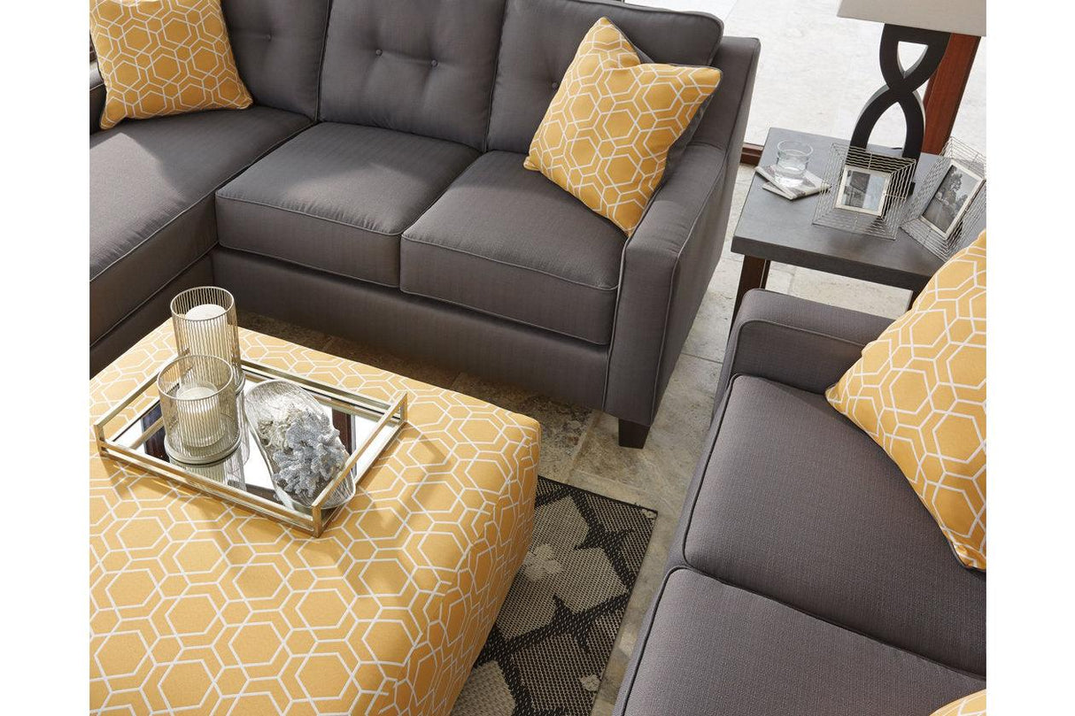 Dympna Silver Finish Accessory Set by Ashley at Eve Furniture