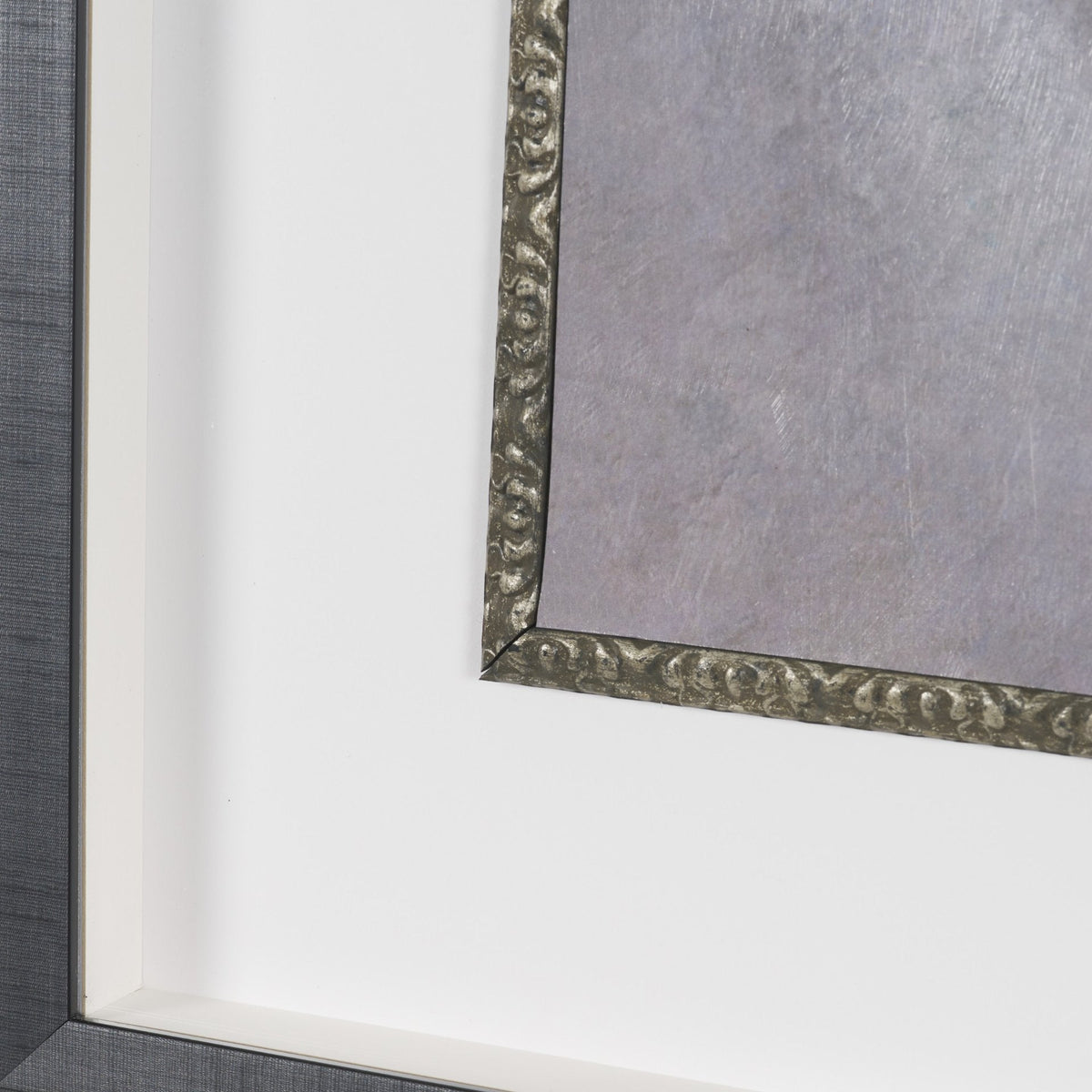 Dynasty Bloom I by Mercana Studio Hand-Embellished Textured Framed Artwork Matted under Glass by Mercana at Eve Furniture