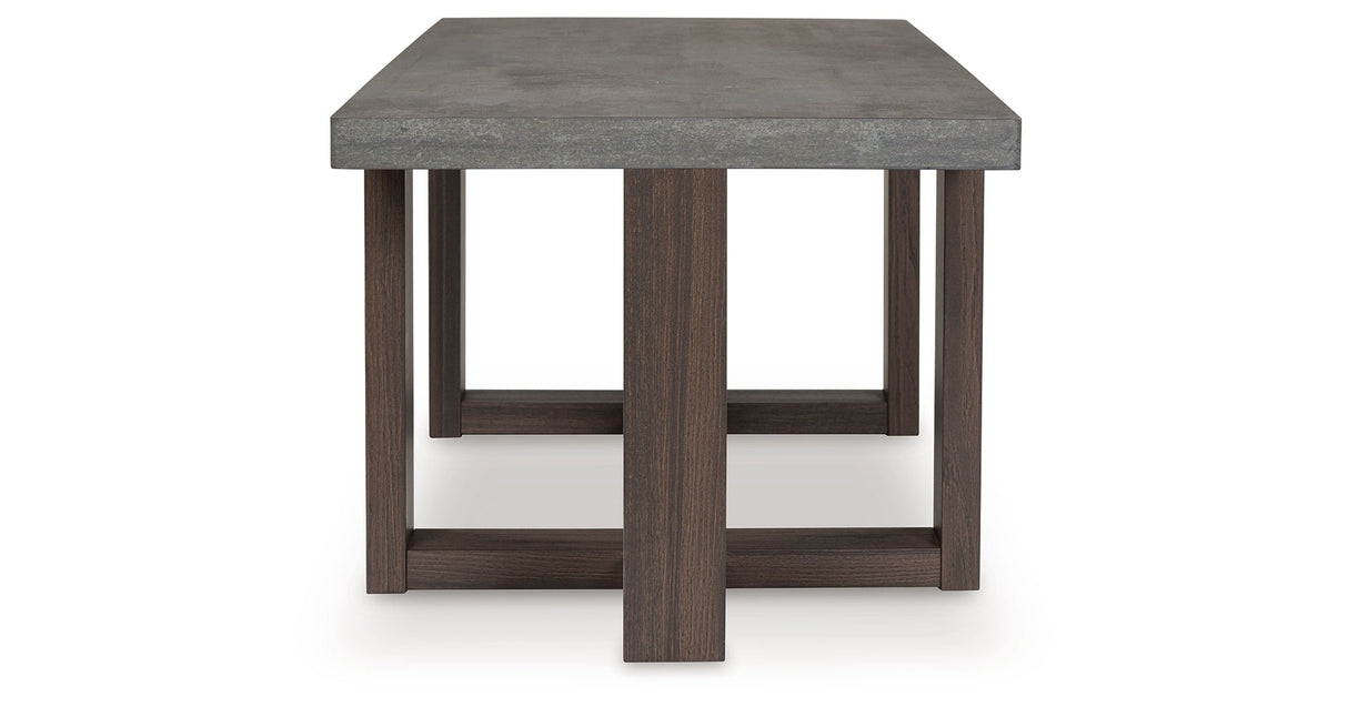 Dynnford Gray/Brown Table (Set of 3) by ASHLEY FURNITURE at Eve Furniture