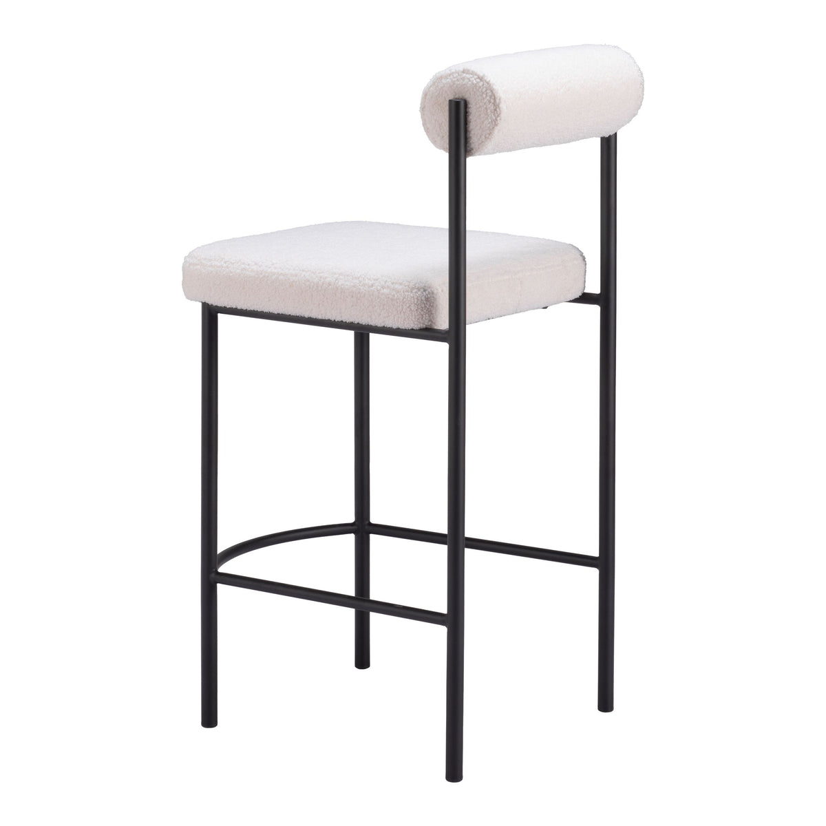 Livorno Counter Stool Ivory - Image 6