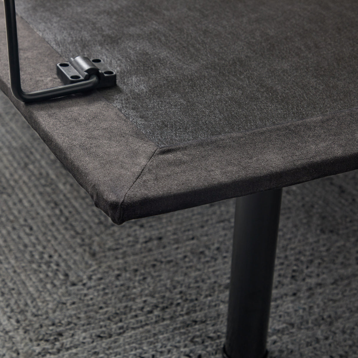 E255 Charcoal Split Cal King Adjustable Bed Base by Malouf at Eve Furniture