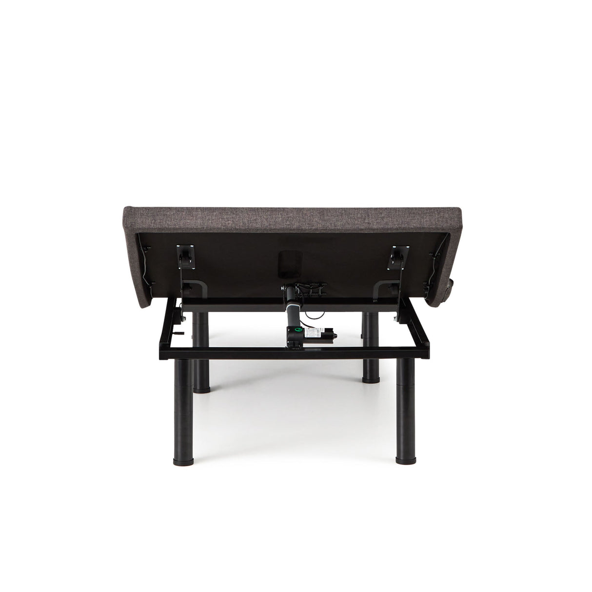 E455 Charcoal Queen Adjustable Bed Base by Malouf at Eve Furniture