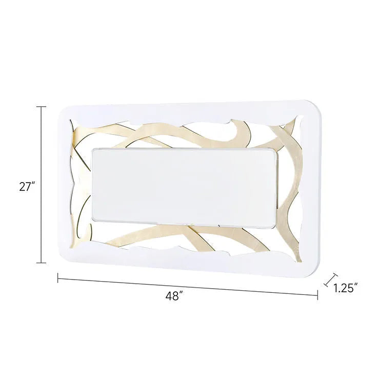 Isadora White Console Table by New Era Innovations at Eve Furniture