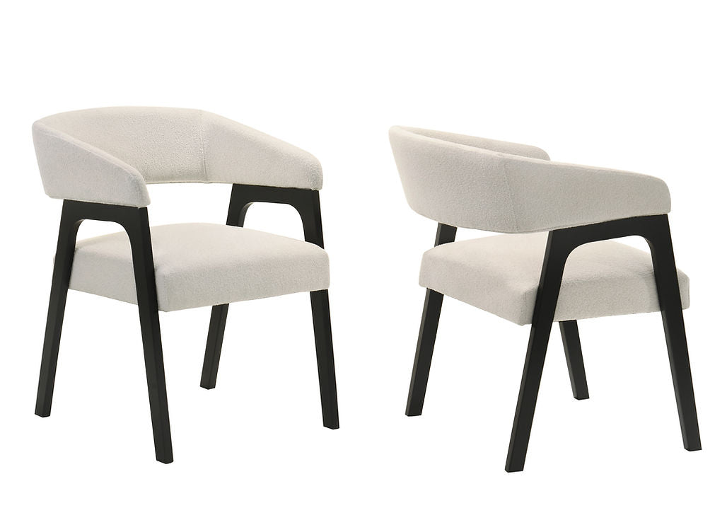 Nava White 7-Piece Dining Room Set by New Era Innovations at Eve Furniture