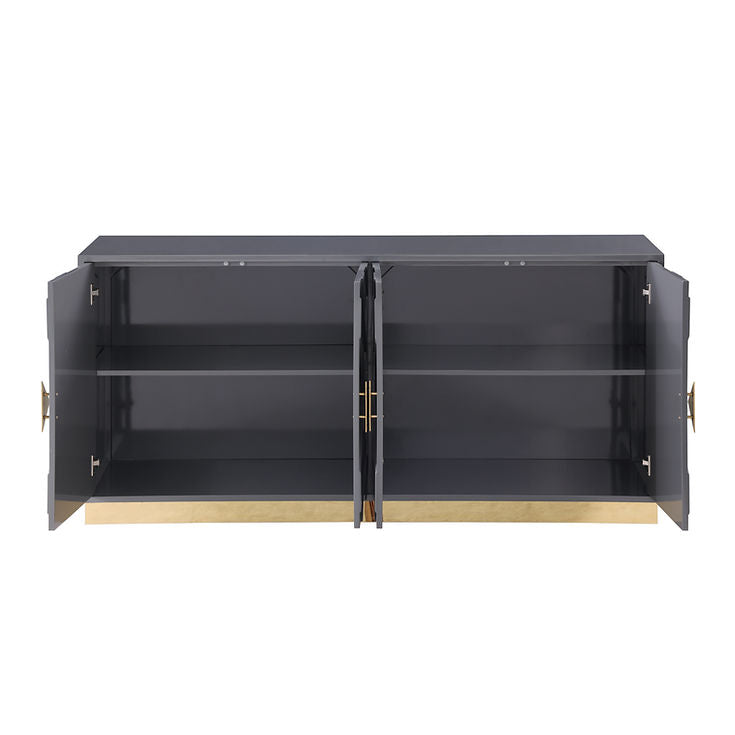 Paros Grey Console Table by New Era Innovations at Eve Furniture