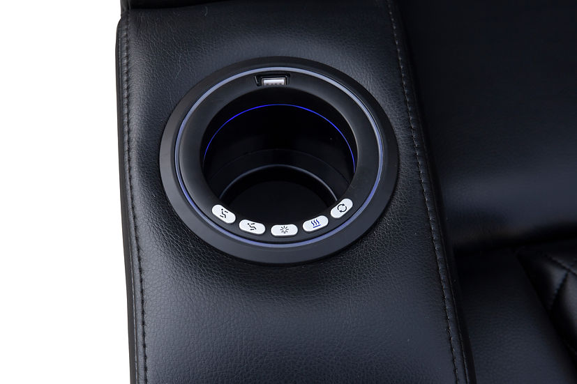 Bomer Black Power Reclining Living Room Set by New Era Innovations at Eve Furniture