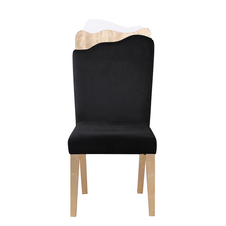 Orion White/Black 7-Piece Dining Room Set by New Era Innovations at Eve Furniture