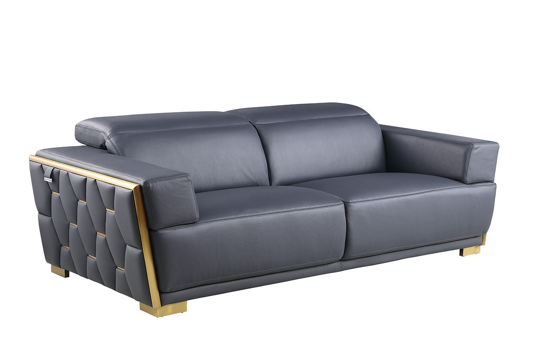 Hexor Navy Living Room Set by New Era Innovations at Eve Furniture