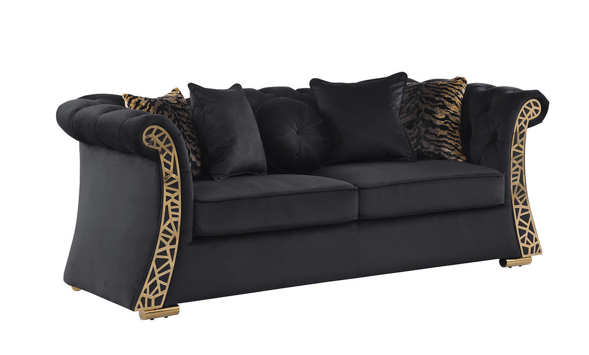 Curamo Black Living Room Set by New Era Innovations at Eve Furniture