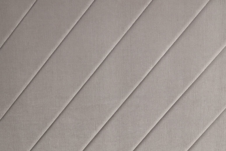 Mio Velvet Grey King Bed by New Era Innovations at Eve Furniture