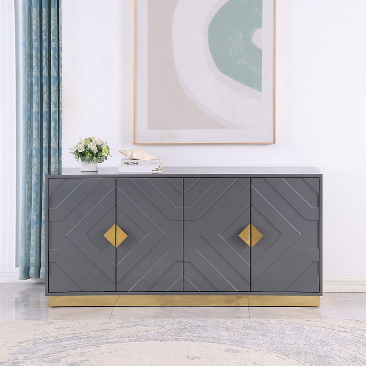 Paros Grey Console Table by New Era Innovations at Eve Furniture