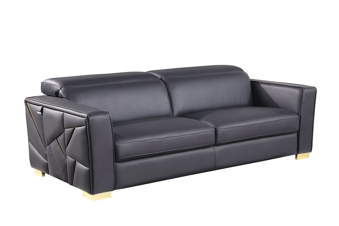 Astra Dark Navy Living Room Set by New Era Innovations at Eve Furniture