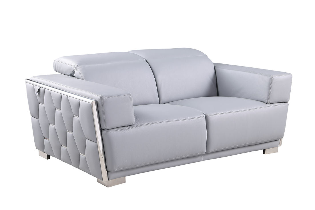 Hexor Light Blue Living Room Set by New Era Innovations at Eve Furniture