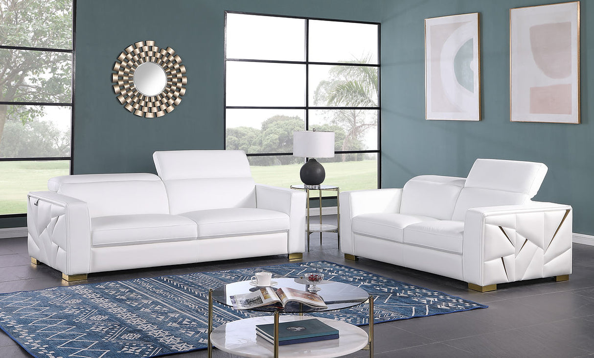 Astra White Living Room Set by New Era Innovations at Eve Furniture