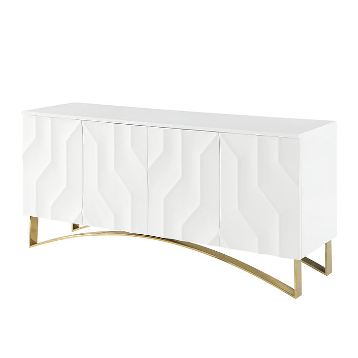 Bianca White Console Table by New Era Innovations at Eve Furniture